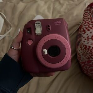polaroid camera! with bag!